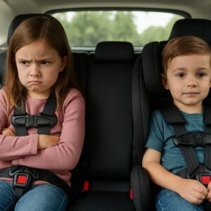 Two Siblings, One Car, Very Different Reactions