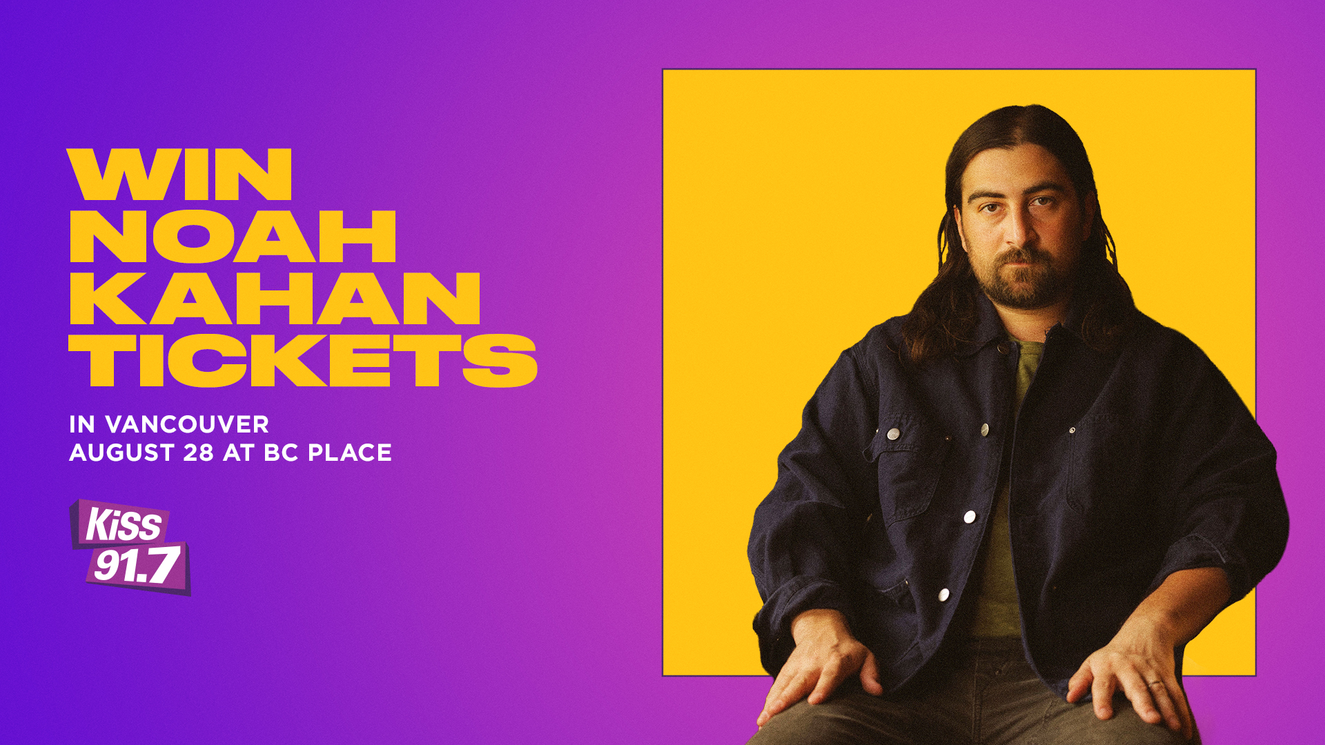 Noah Kahan in Vancouver