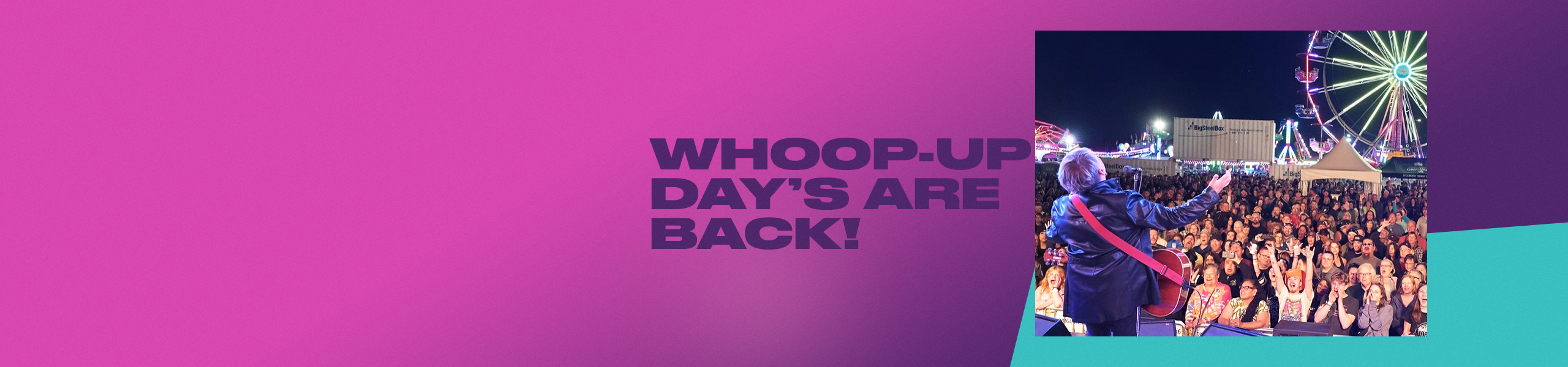 Whoop-Up Day KiSS 107.7 Hero