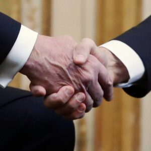 Hug or a Handshake