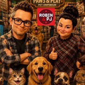 You'll never guess how many greeting cards Robin still has