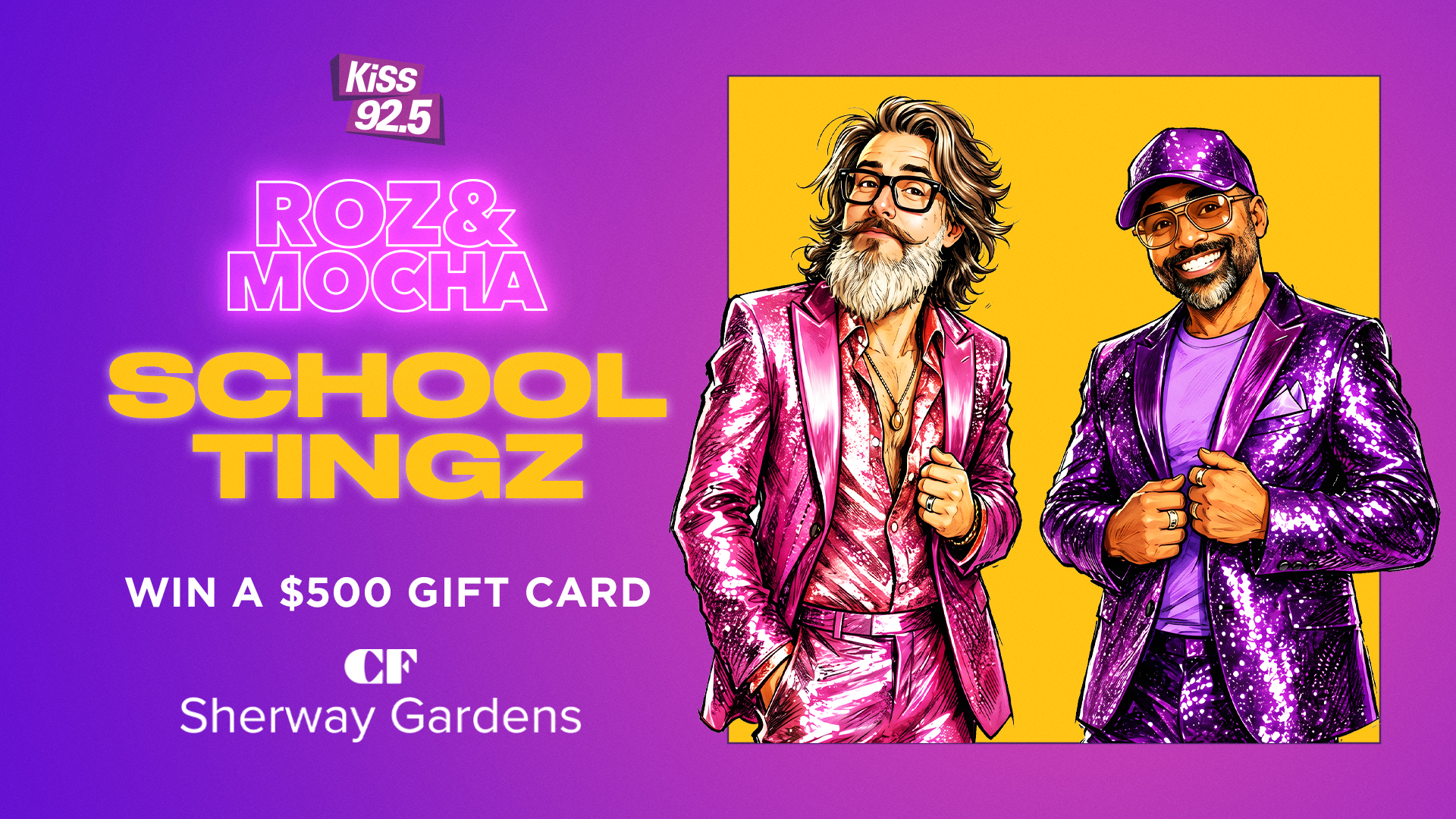 Win a $500 gift card from CF Sherway Gardens