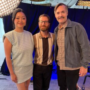 Maurie Chats With Will Forte And Lana Condor About 'Acme Vs. Coyote'