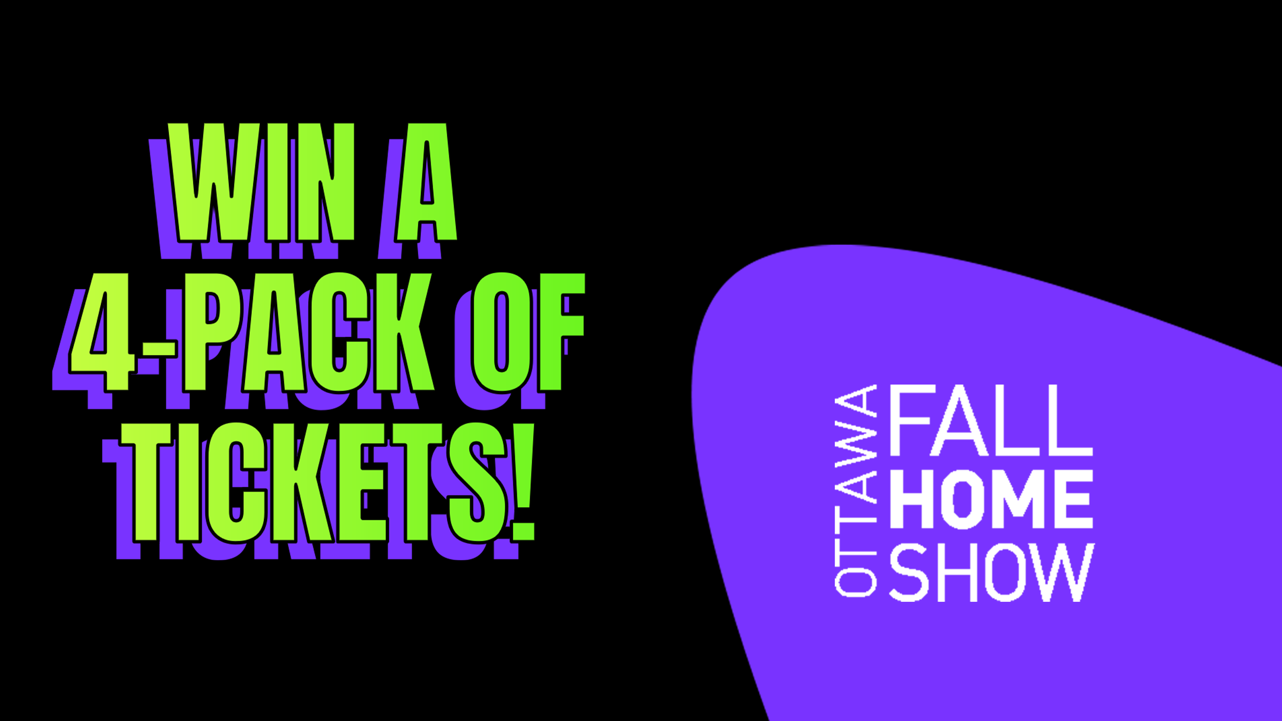 Win Tickets to the Ottawa Fall Home Show!