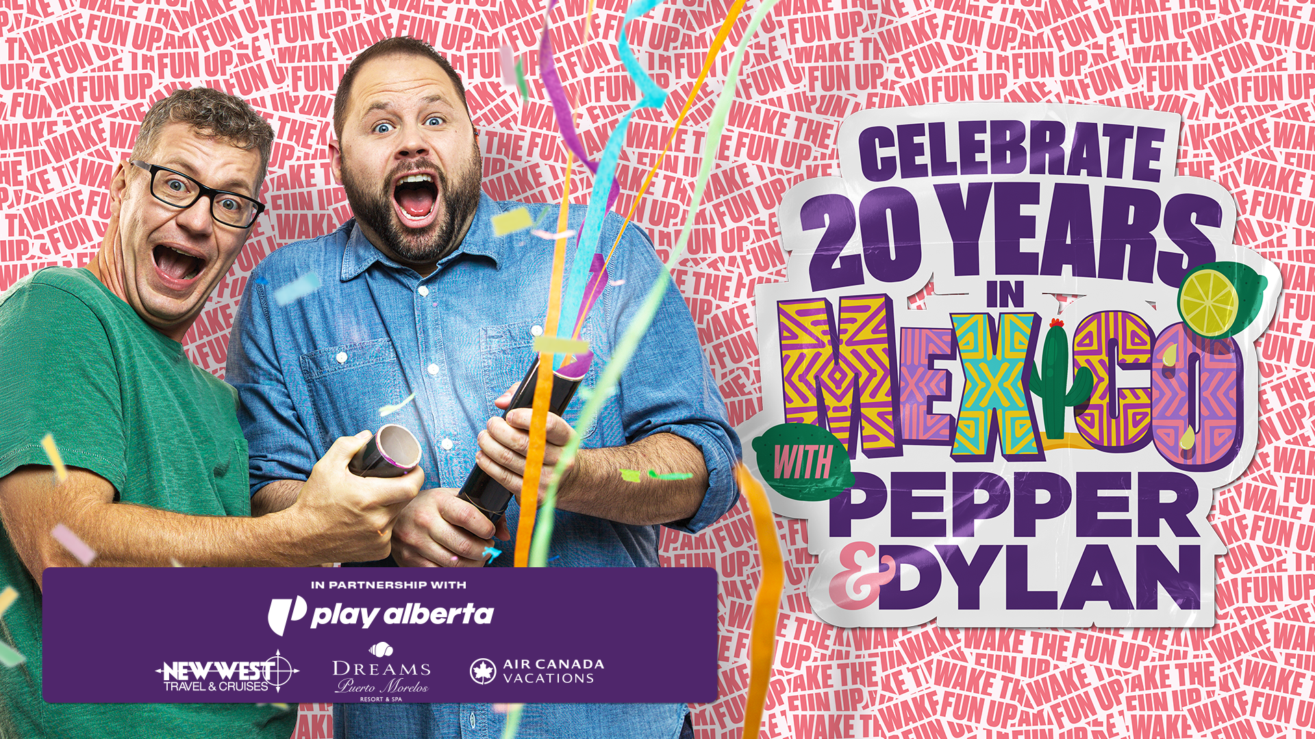 Celebrate 20 Years in Mexico with Pepper & Dylan