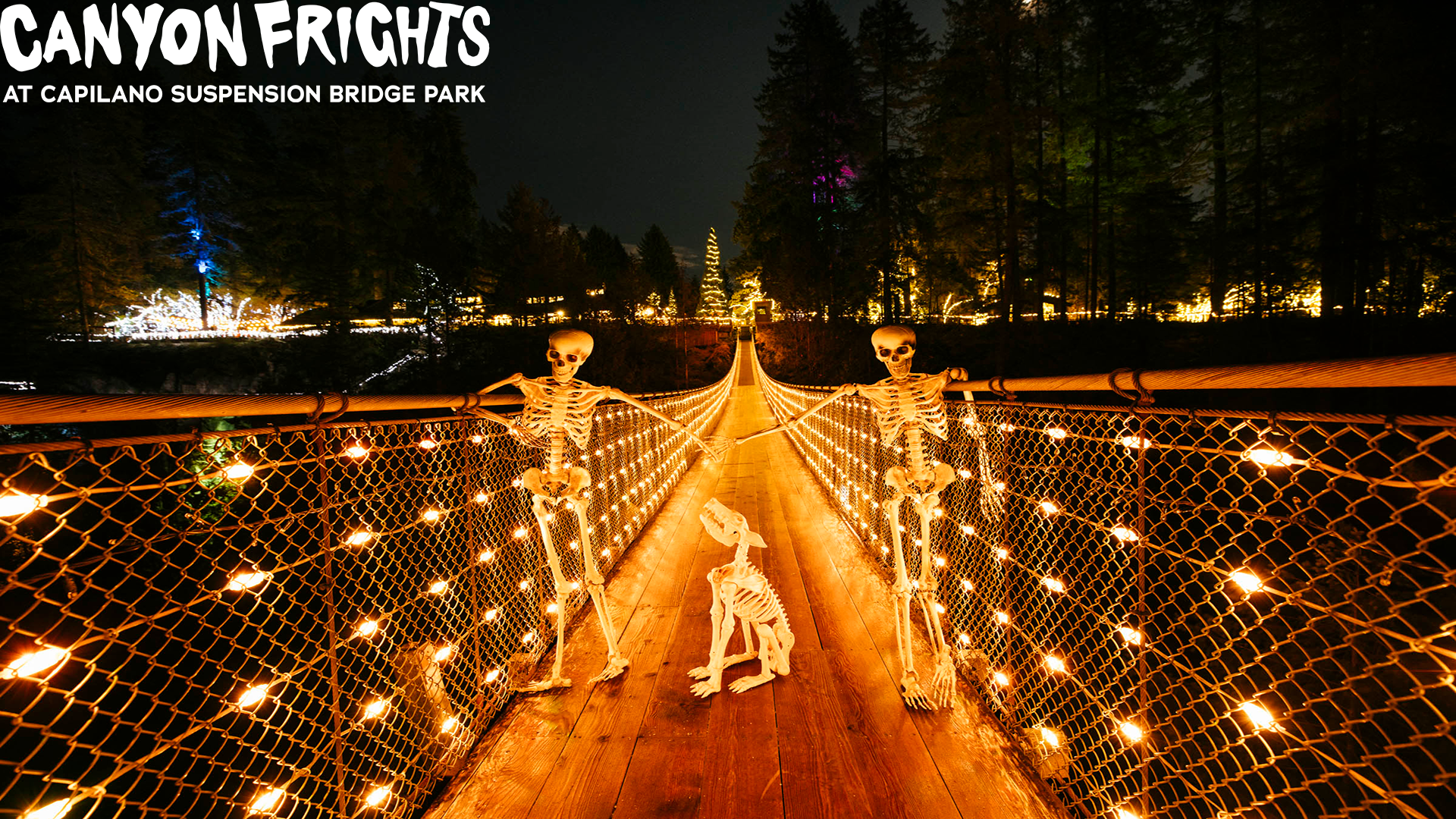 Win a family 4-pack of tickets to Canyon Frights at Capilano Suspension Bridge Park!