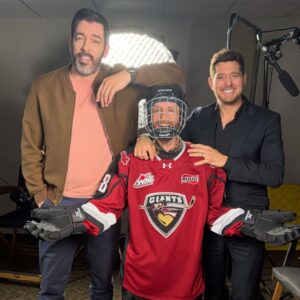 Maurie Chats With Michael Bublé and Drew Scott About Their New Show 'Hometown Giants'
