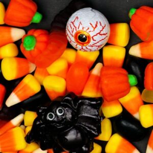 Do we collab on what Halloween candy to give out?